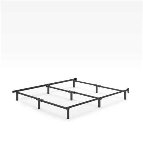 metal brackets for zinus michelle compack adjustable steel bed frame|ZINUS Compack Metal Bed Frame, Full/Queen/King, Black.